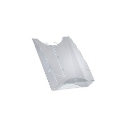 Kerkmann Prospektfach für Prospektständer tec-art 1 x A4 Transparent 26 x 45 cm