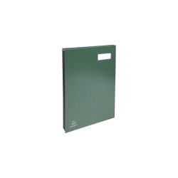 Exacompta Unterschriftsmappe 57023E DIN A4 Grün Hartpappe 24 x 35 cm