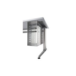 Hammerbacher Computer-Halterung Matrix Silber 210 x 420 x 470 mm