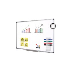 Office Depot Superior Whiteboard Emaille Magnetisch 90 x 60 cm