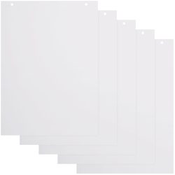 Niceday Wall Mountable Blanko Flipchart-Papier Perforiert A1 50gsm 50 Blatt