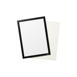 DURABLE wandmontierbarer magnetischer Inforahmen A4 236 x 323 mm Schwarz 496801