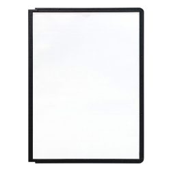 DURABLE Sichttafel Sherpa DIN A4 Schwarz PP (Polypropylen) 23,8 x 0,41 x 32 cm 5 Stück