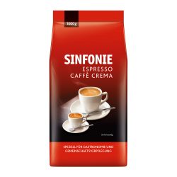 Sinfonie Kaffeebohnen Espresso Caffee Crema 1 kg