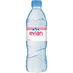 Evian Naturell Mineralwasser EINWEG 500 ml