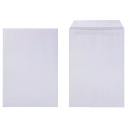 Viking Briefumschläge Ohne Fenster C4 229 (B) x 324 (H) mm Selbstklebend Weiß 100 g/m² 250 Stück