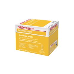 Office Depot Business DIN A4 Druckerpapier 80 g/m² Glatt Weiß 5 Pack à 500 Blatt