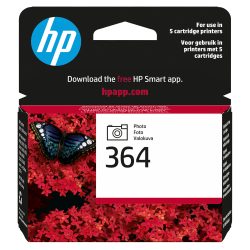HP Tintenpatrone 364 ph.schwarz CB317EE PhotoSmart D5460 130 Seiten