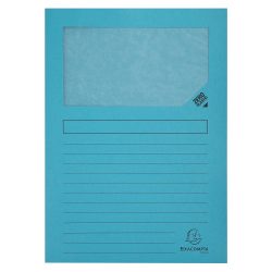 Exacompta Forever Ordnungsmappe DIN A4 Hellblau Manila Recycelt 100% 130 g/m² 100 Stück