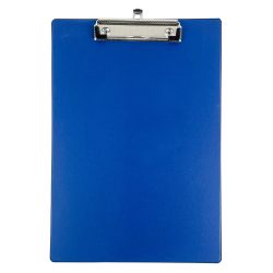 Office Depot Klemmbrett DIN A4 PVC (Polyvinylchlorid) Blau Hoch