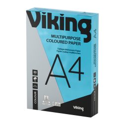 Office Depot Farbiges Kopier-/ Druckerpapier DIN A4 80 g/m² Blau 500 Blatt