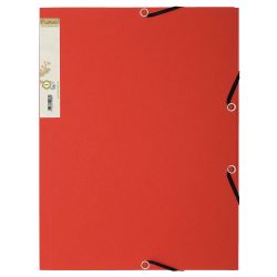 Exacompta Eckspannmappe Forever DIN A4 Rot, Orange PVC 24 x 32 cm