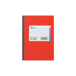 König & Ebhardt Registerbuch DIN A6 Kariert 70 g/m² Rot 96 Blatt