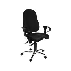 TOPSTAR Ergonomischer Bürostuhl Sitness® 10 Stoff Schwarz