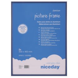 Niceday Bilderrahmen 2 Stück A3 Blau 400 x 300 mm 2 Stück