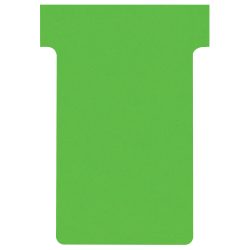 Nobo T-Steckkarten 2 Grün 6 x 8,5 cm 100 Stück