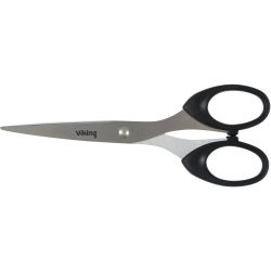 Niceday Schere Edelstahl Schwarz 160 mm