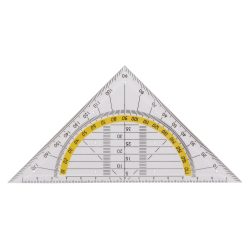 Office Depot Geometriedreieck Transparent 16 cm