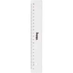 Office Depot Lineal Glasklar 20 cm Kunststoff
