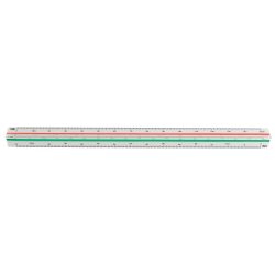 Office Depot Dreieckskala Lineal Kunststoff 30 cm 1:20:25:50:75:125