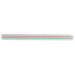 Office Depot Dreieckskala Lineal Kunststoff 30 cm  1:100, 1:200, 1:250, 1:300, 1:400, 1:500