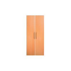 Hammerbacher Schranktüren Matrix Buche 790 x 16 x 1.840 mm 2 Stück