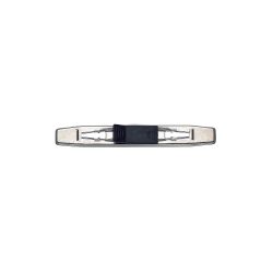 herlitz Fixierschiene Schwarz 2 Ringe Kunststoff, Metall