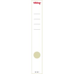 Viking Rückenschilder Spezial 50 mm Weiß 10 Stück