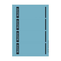 Leitz Bedruckbar Selbstklebende  Rückenschilder 1685-20-35 DIN A4 Blau 6.15 x 19,2 cm 25 Blatt à 4 Etiketten