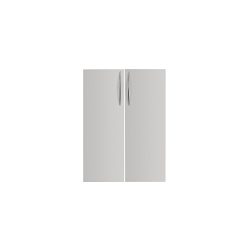 Hammerbacher Schranktüren Matrix Silber 790 x 16 x 1.104 mm