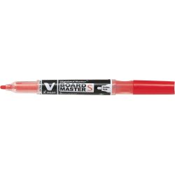 Pilot V-Board Master S Whiteboard-Marker Rundspitze 1.3 mm Rot