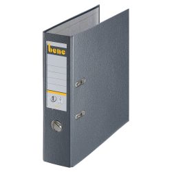 Bene No.1 Power Ordner A4 80 mm Schiefer 2 Ringe 291400 PP (Polypropylen) Glatt Hochformat