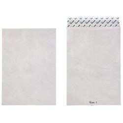 Tyvek Versandtaschen C4 54 g/m² Weiß Ohne Fenster Abziehstreifen 229 x 324 mm 100 Stück