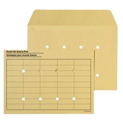 Elco Hausposttaschen Ohne Fenster C4 324 (B) x 229 (H) mm Abziehstreifen Braun 120 g/m² 250 Stück