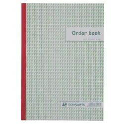 Exacompta Auftragsbuch 3749265 DIN A4 Liniert 21 x 1 x 29,7 cm Mehrfarbig 25 Blatt