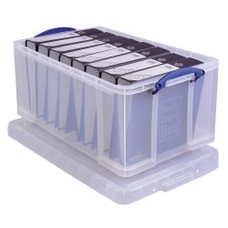 Really Useful Box Aufbewahrungsbox 64CCB 64 L Transparent Kunststoff 44 x 71 x 31 cm
