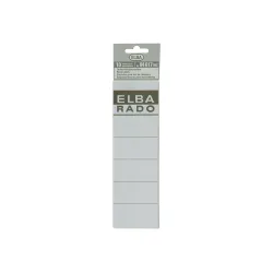 ELBA RADO Rückenschilder 59 x 190 mm Weiß 10 Stück