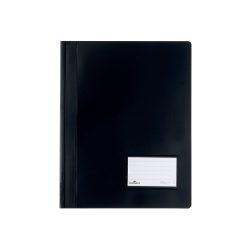 DURABLE Schnellhefter Duralux DIN A4 Schwarz PVC