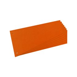 Trennstreifen A5+ Orange 190 g/m² Karton Trapez 100 Stück