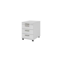 Hammerbacher Rollcontainer AC30 Lichtgrau 428 x 580 x 590 mm
