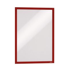 DURABLE Sichtfenster Duraframe 487303 rot, selbstklebend 2 St&uuml;ck