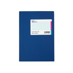 König & Ebhardt Geschäftsbuch DIN A5 Liniert 90 g/m² Blau 96 Blatt