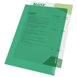 Leitz Standard Sichthüllen DIN A4 Grün PP (Polypropylen) 130 Mikron 100 Stück