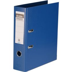 ELBA Rado Plast Ordner DIN A4 80 mm Blau 2 Ringe Rado Plast PVC (Polyvinylchlorid) Matt Hochformat