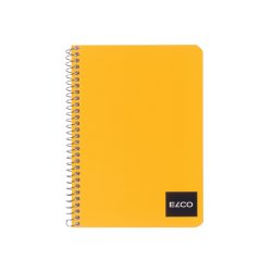 Elco Ringfix Notizbuch DIN A6 Kariert Spiralbindung Pappe Farbig sortiert Perforiert 100 Seiten 10 Stück à 50 Blatt