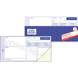 AVERY Zweckform Kurzmitteilung 1741 DL Perforiert N/A 40 Blatt