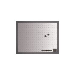 Bi-Office Magnettafel Silber 60 x 45 cm