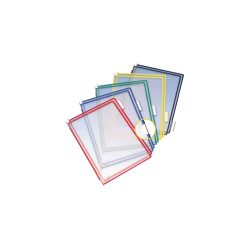Djois Tarifold Drehzapfentafeln A5/114009, farblich sortiert, PVC, A4 , Inh. 10 Stück