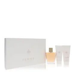 Usher Femme Gift Set -- 100 ml Eau De Parfum Spray + 100 ml Body Lotion + 100 ml Shower Gel