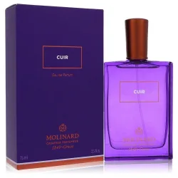 Molinard Cuir by Molinard Eau de Parfum Spray (Unisex) 75 ml